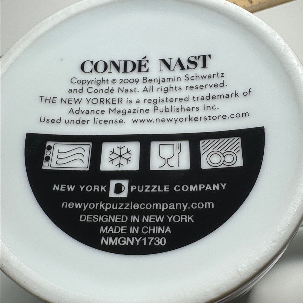 Conde Nast coffee Mug New Yorker Alas, poor Yorick" scene Shakespeare's Hamlet - Picture 5 of 7